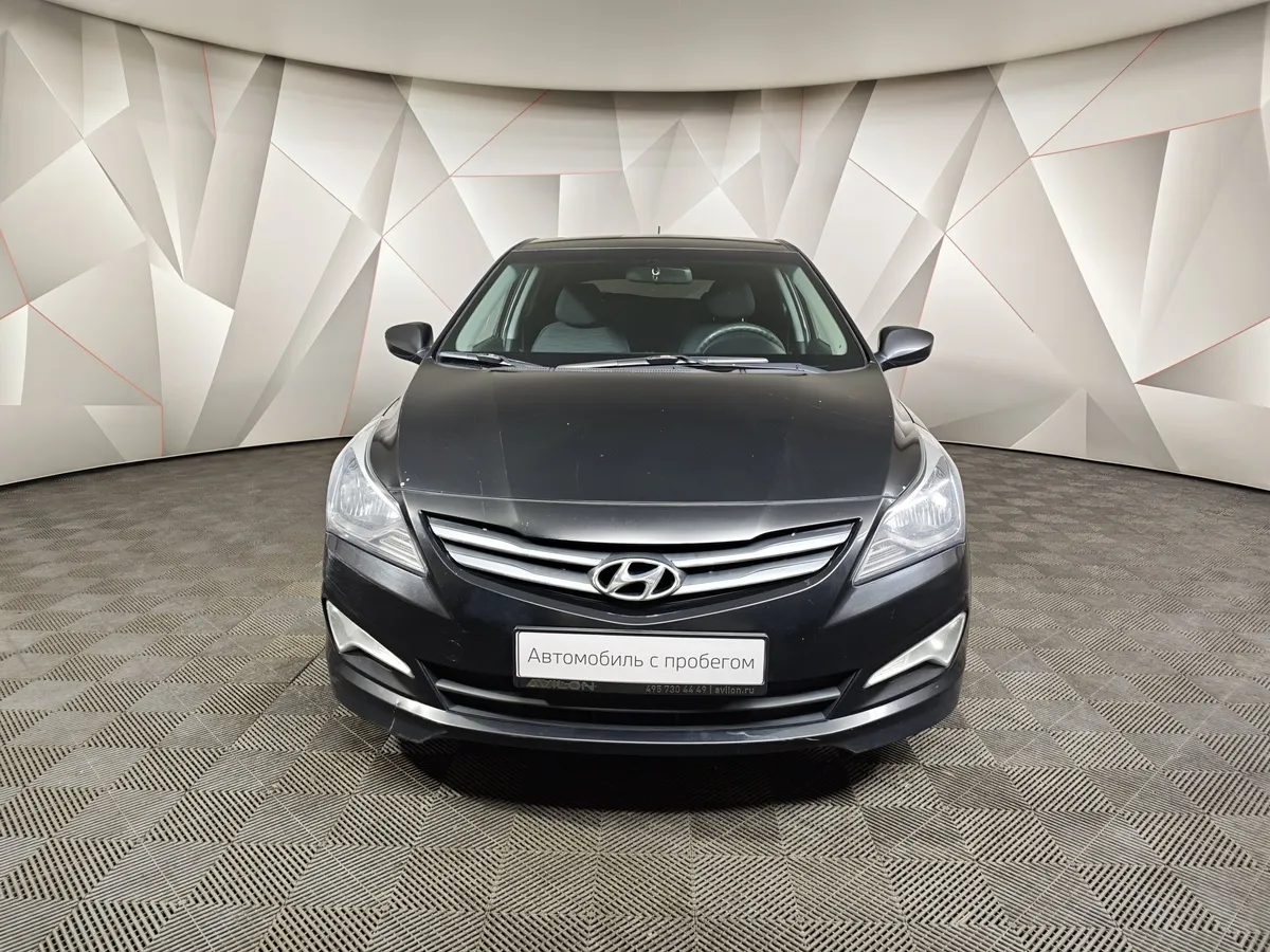 Hyundai Solaris 1.6 AT (123 л.с.) Comfort Черный в АВИЛОН. Слайд №7