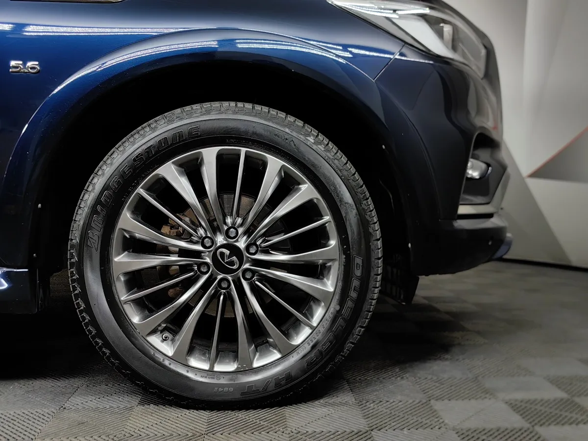 Infiniti QX80 5.6 АТ AWD (405 л.с.) Синий в АВИЛОН. Слайд №9
