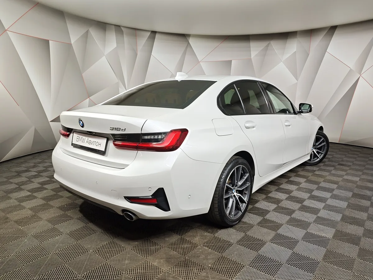 BMW 3 серия 318d Steptronic (150 л.с.) Sport Line Белый в АВИЛОН. Слайд №2