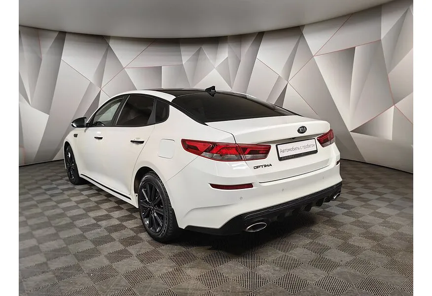 Kia Optima 2.4 GDI AT (188 л.с.) Luxe Белый в АВИЛОН. Слайд №4