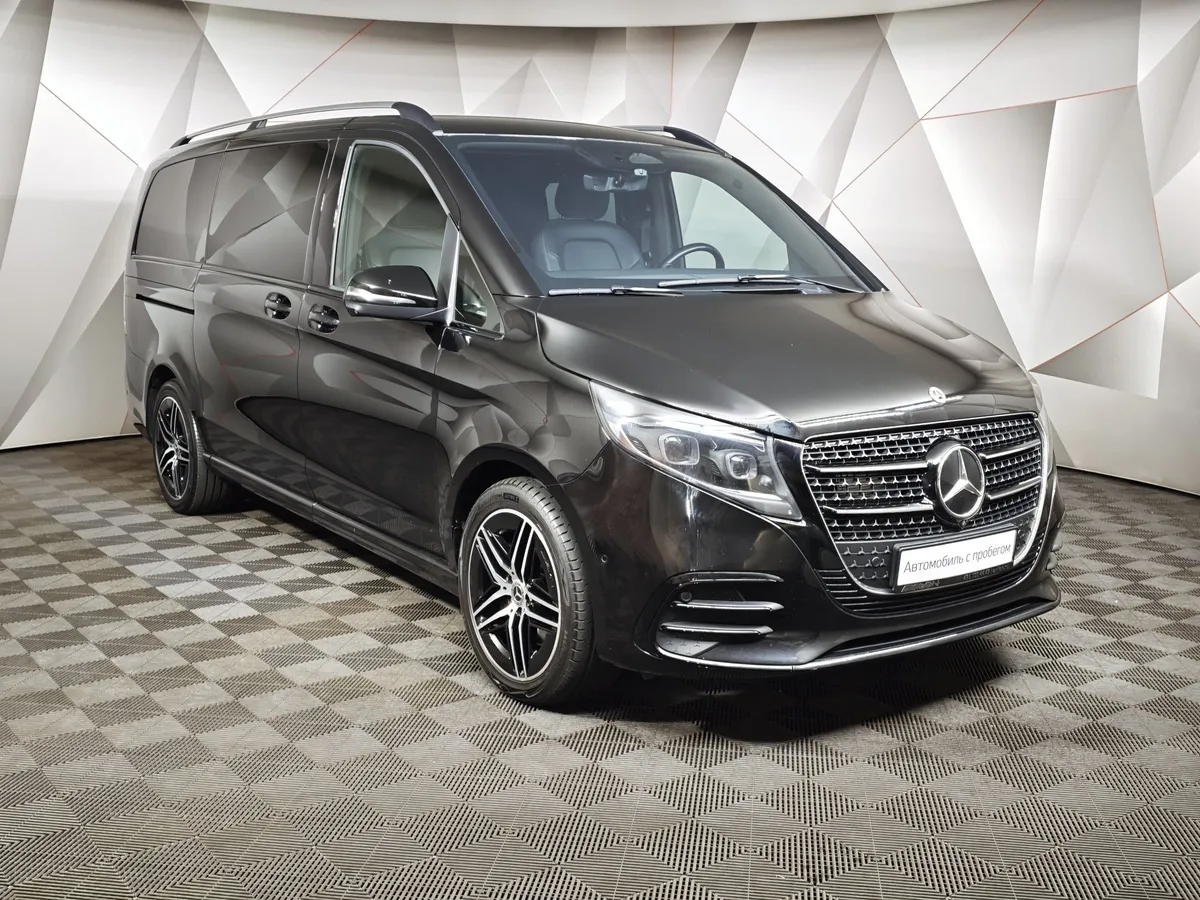 Mercedes-Benz V-Класс V 300 L2 4Matic 9G-Tronic (239 л.с.) Черный в АВИЛОН. Слайд №3