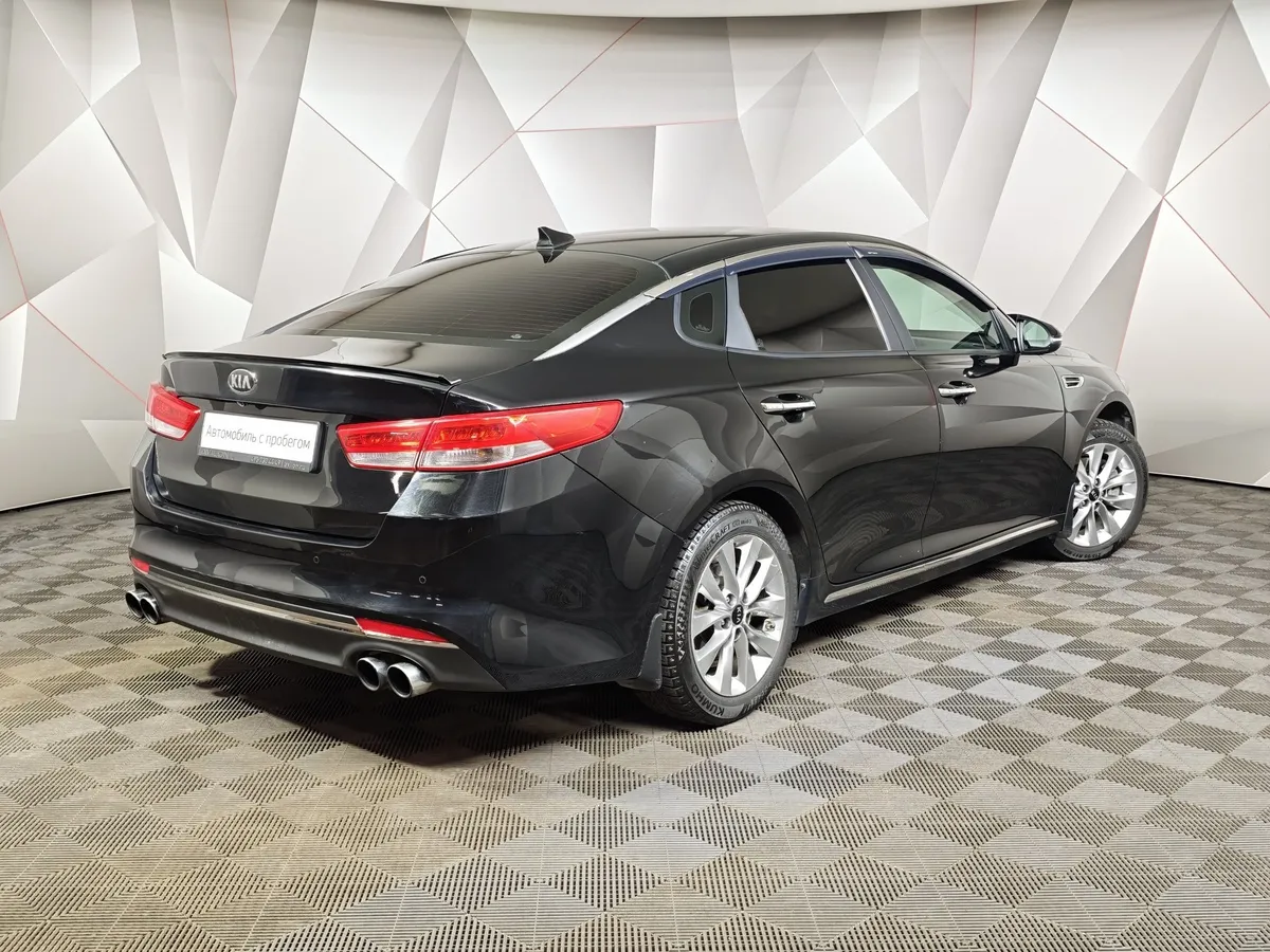 Kia Optima 2.4 GDI AT (188 л.с.) Черный в АВИЛОН. Слайд №2