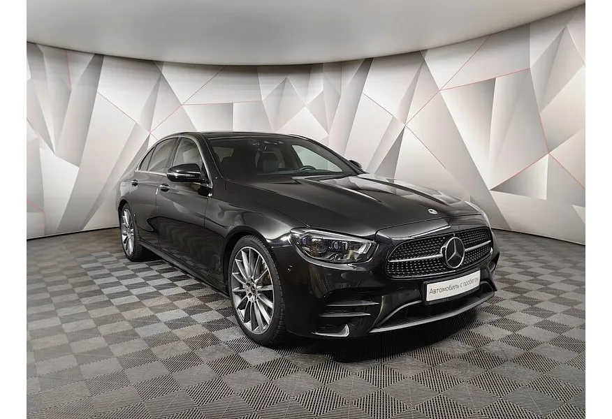 Mercedes-Benz E-Класс E 350 4MATIC 9G-TRONIC (299 л.с.) Черный в АВИЛОН. Слайд №3