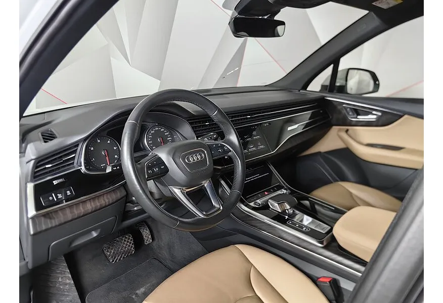 Audi Q7 3.0 TDI Tiptronic quattro (249 л.с.) Белый в АВИЛОН. Слайд №19