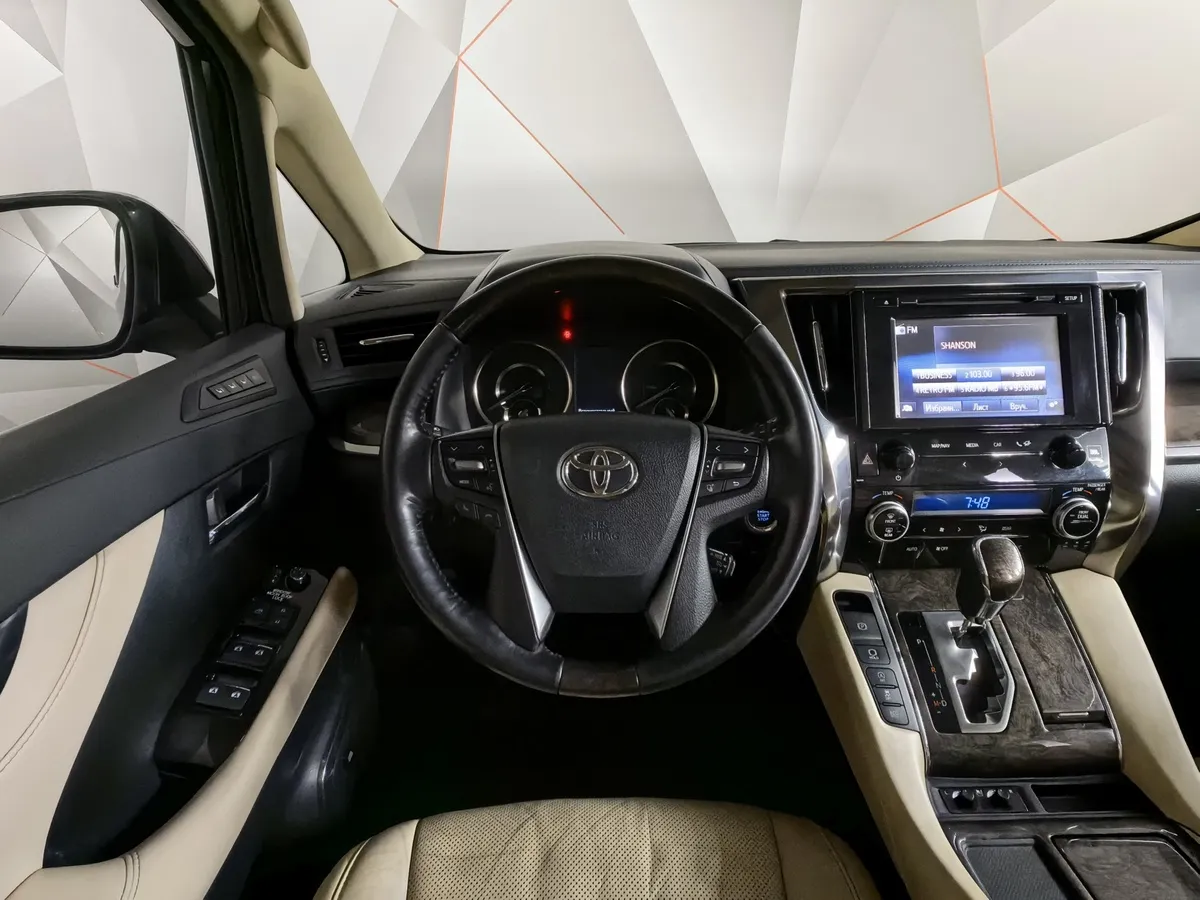 Toyota Alphard 3.5 AT (300 л.с.) Черный в АВИЛОН. Слайд №19