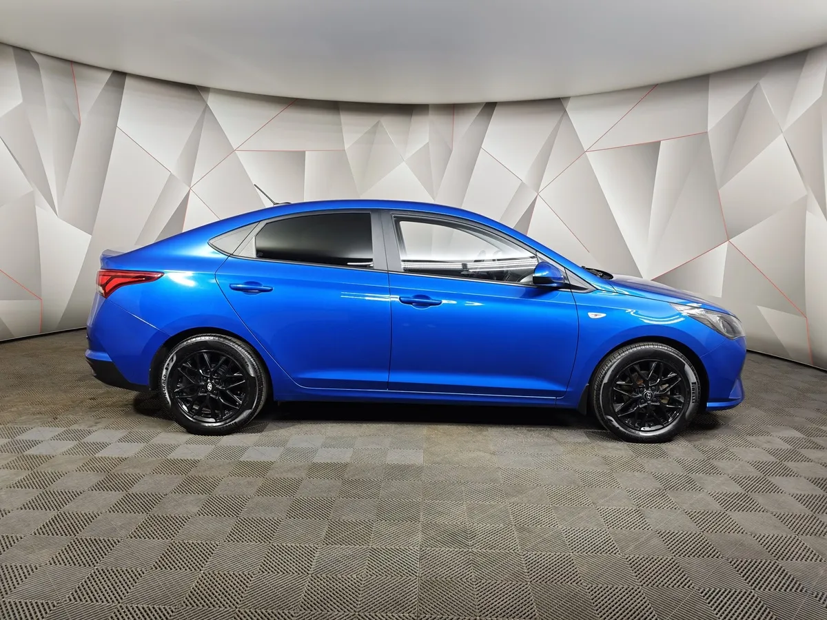 Hyundai Solaris 1.6 MT (123 л.с.) Active Plus Синий в АВИЛОН. Слайд №6