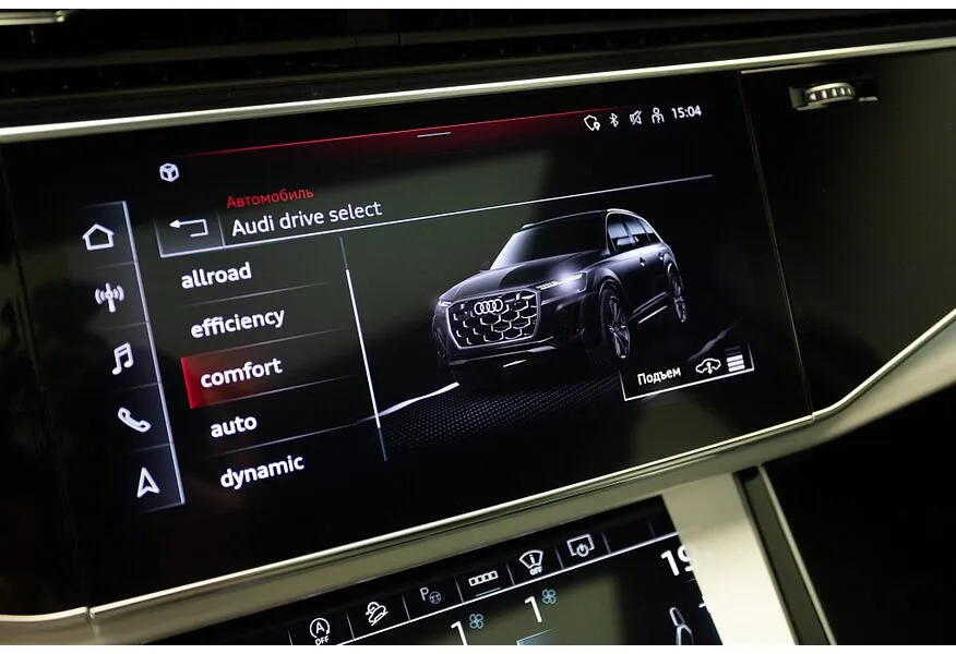 Audi Q8 3.0 TFSI tiptronic quattro (340 л.с.) Черный в АВИЛОН. Слайд №19