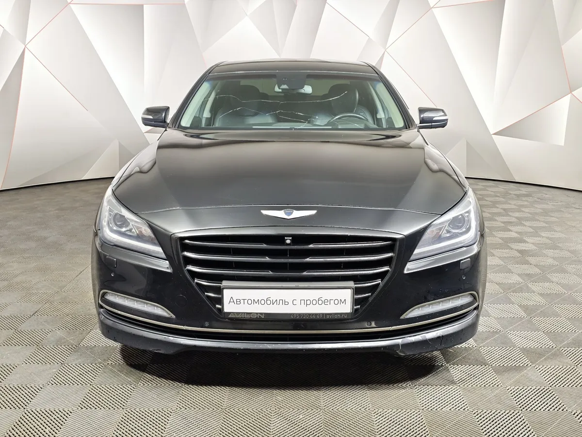 Hyundai Genesis 3.0 AT AWD (249 л.с.) Luxury Черный в АВИЛОН. Слайд №7