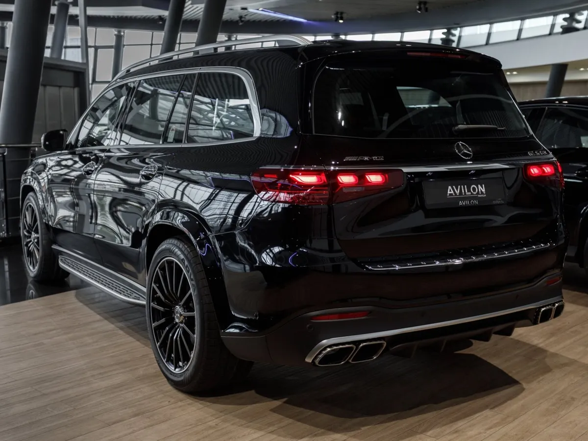Mercedes-Benz GLS 63 4MATIC 7G-TRONIC PLUS (585 л.с.) Особая серия Черный в АВИЛОН. Слайд №5