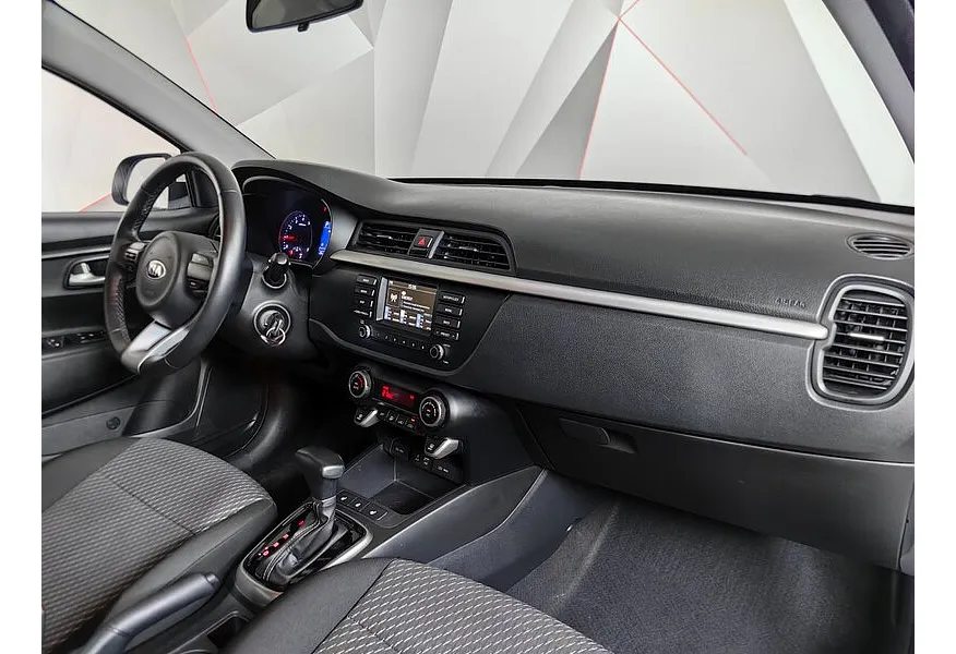 Kia Rio 1.6 AT (123 л.с.) Luxe Белый в АВИЛОН. Слайд №13