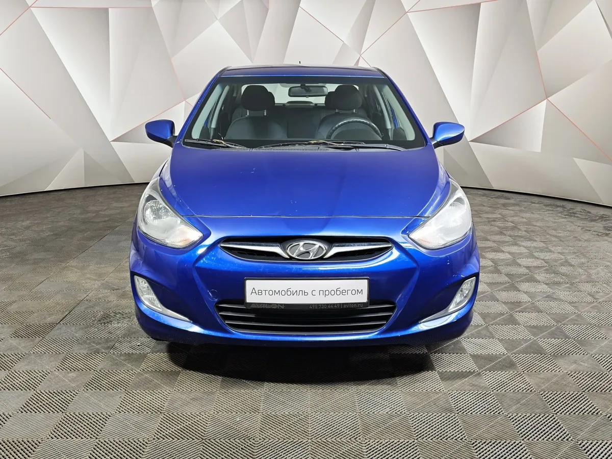 Hyundai Solaris 1.6 AT (123 л.с.) Comfort Синий в АВИЛОН. Слайд №5