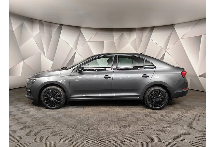 Skoda Rapid 1.6 AT (110 л.с.) Серебристый в АВИЛОН. Слайд №5