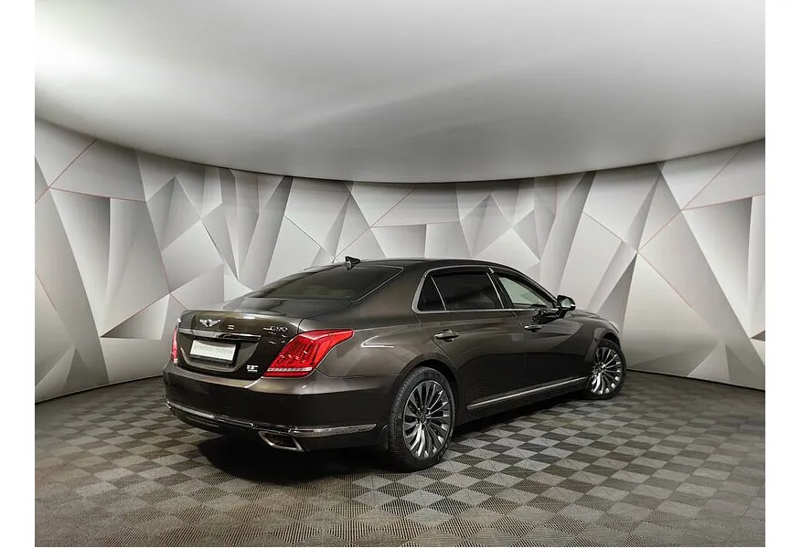 Genesis G90 3.3 T-GDI AT AWD (5 мест) (370 л.с.) Prestige Коричневый в АВИЛОН. Слайд №2