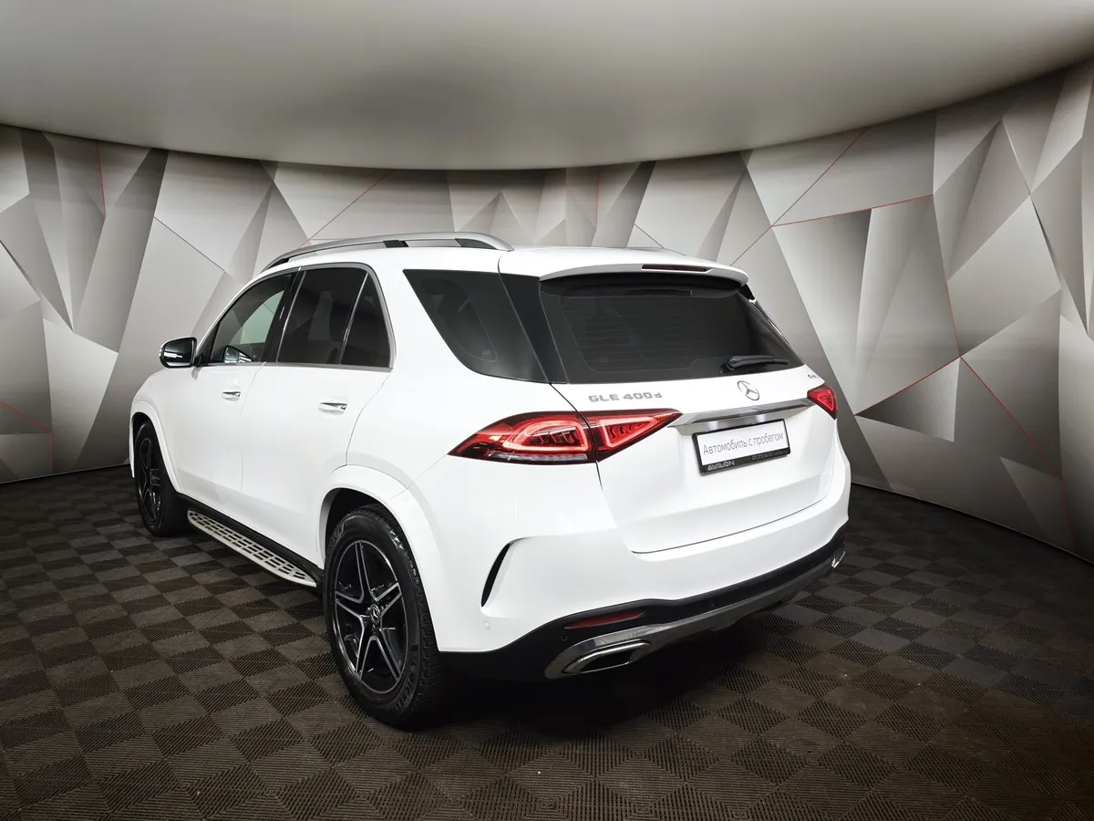 Mercedes-Benz GLE 300 d 4MATIC 9G-TRONIC (245 л.с.) Sport Plus Белый в АВИЛОН. Слайд №4