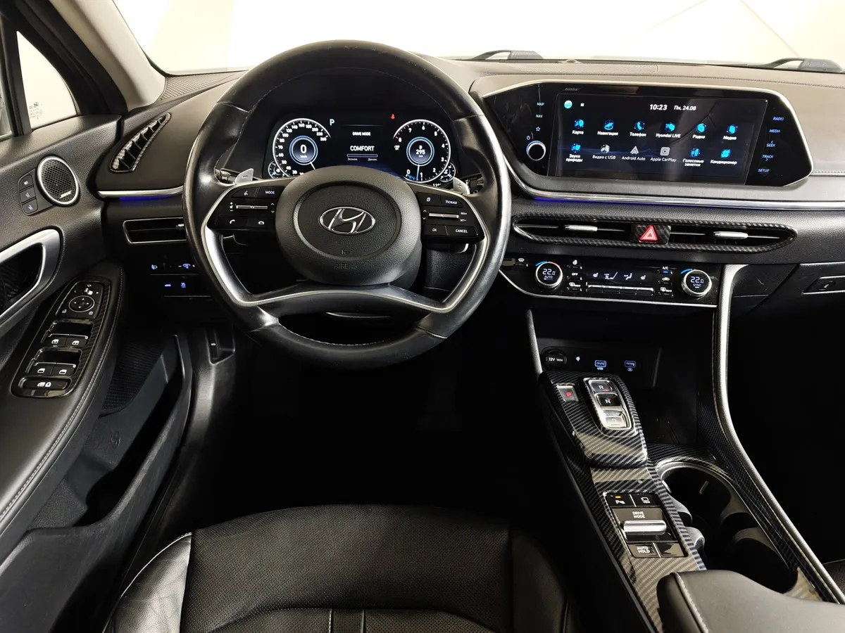 Hyundai Sonata 2.0 MPI (150 л.с.) Style Серый в АВИЛОН. Слайд №20