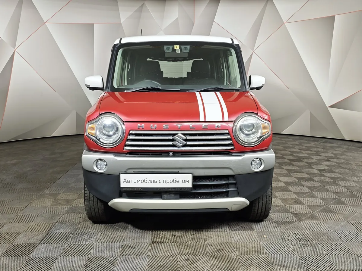 Suzuki Hustler 0.7 CVT FWD (52 л.с.) Красный в АВИЛОН. Слайд №7