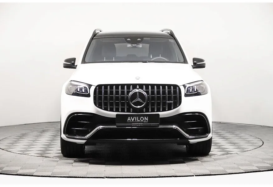 Mercedes-Benz GLS 63 4MATIC PLUS 9G-TRONIC (612 л.с.) Белый в АВИЛОН. Слайд №3