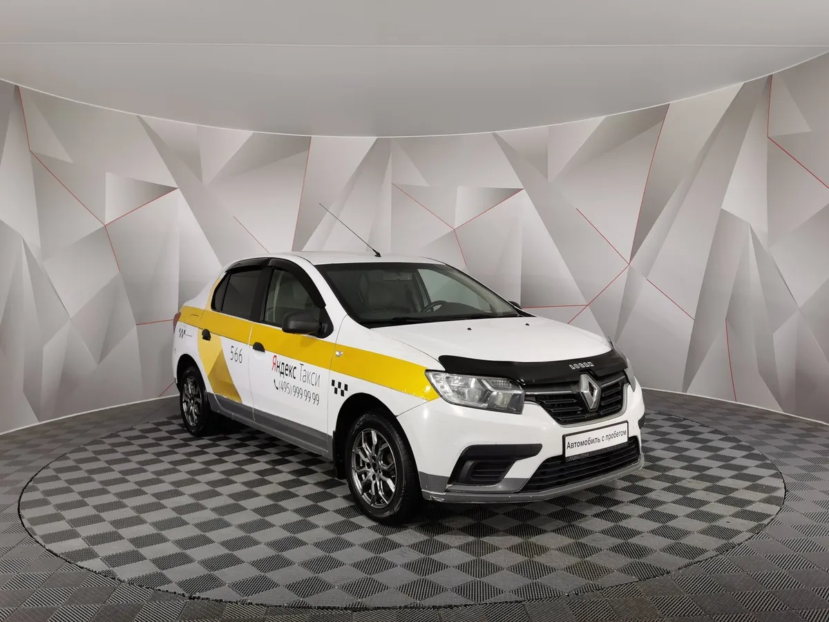 Renault Logan 1.6 AT (102 л.с.) Белый в АВИЛОН. Слайд №3