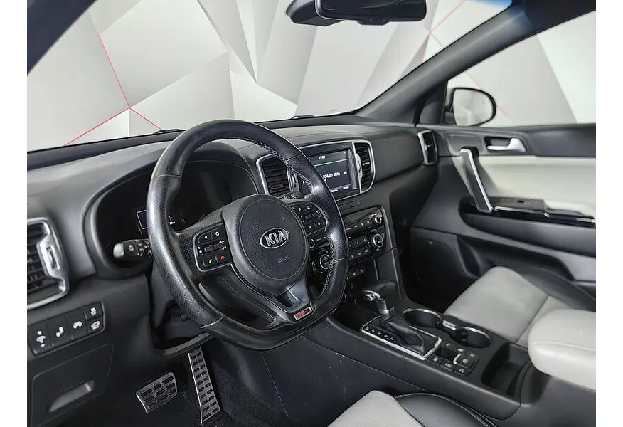 Kia Sportage 2.0 CRDi AT 4WD (185 л.с.) GT Line Белый в АВИЛОН. Слайд №19