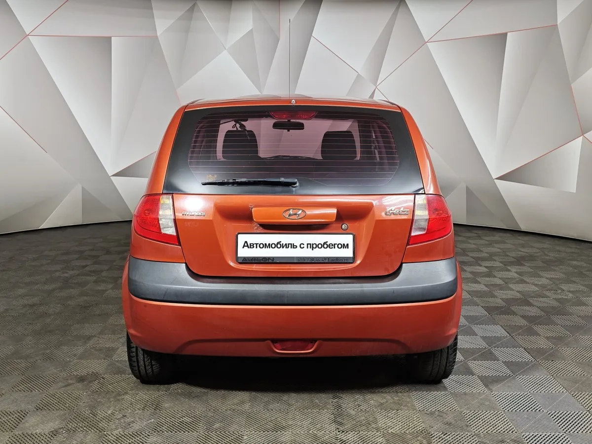 Hyundai Getz 1.4 MT (97 л.с.) Красный в АВИЛОН. Слайд №8
