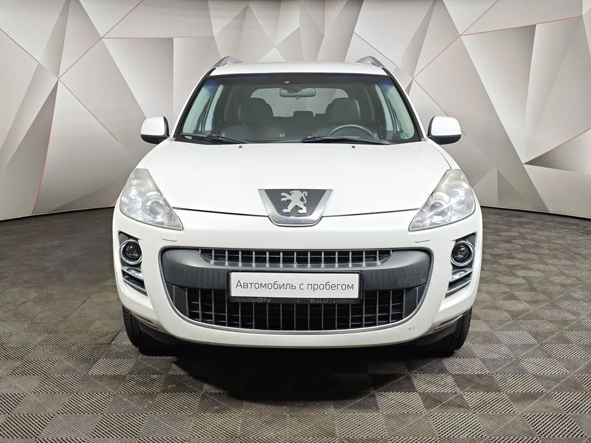 Peugeot 4007 2.0 CVT 4x4 (147 л.с.) Белый в АВИЛОН. Слайд №7