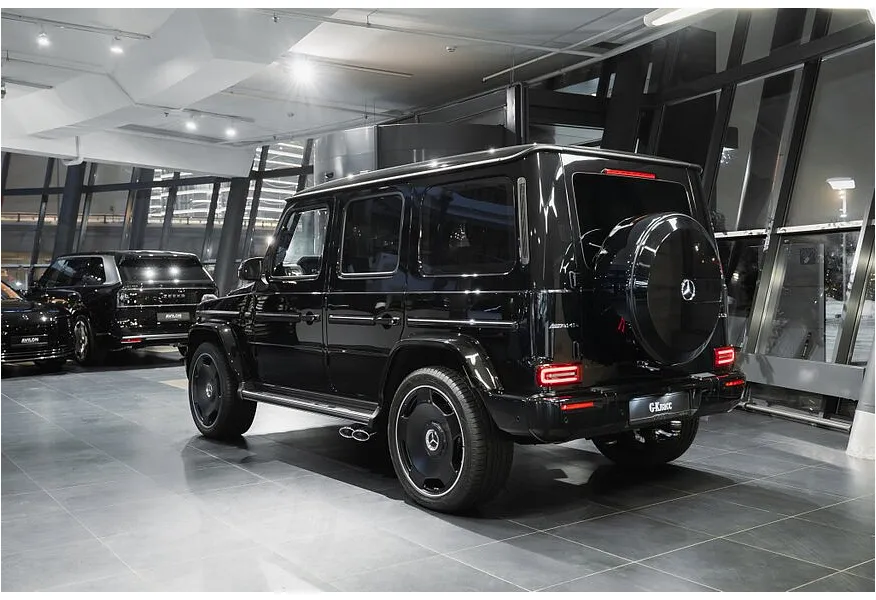 Mercedes-Benz G-Класс G 63 AMG Speedshift 4Matic (585 л.с.) Черный в АВИЛОН. Слайд №5