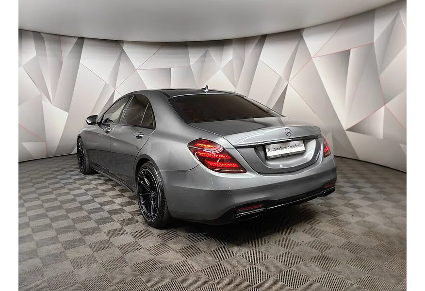 Mercedes-Benz S-Класс S 350 d 9G-Tronic 4Matic длинная база (249 л.с.) Серый в АВИЛОН. Слайд №4