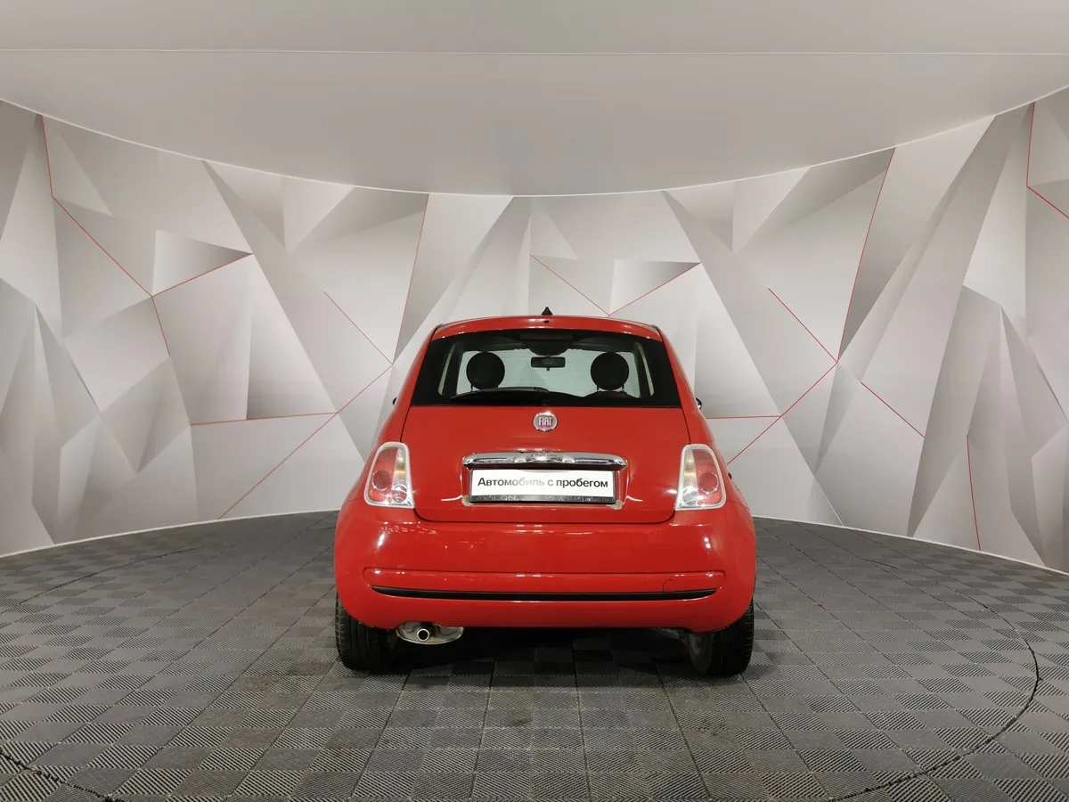 Fiat 500 1.2 AMT (69 л.с.) Красный в АВИЛОН. Слайд №8