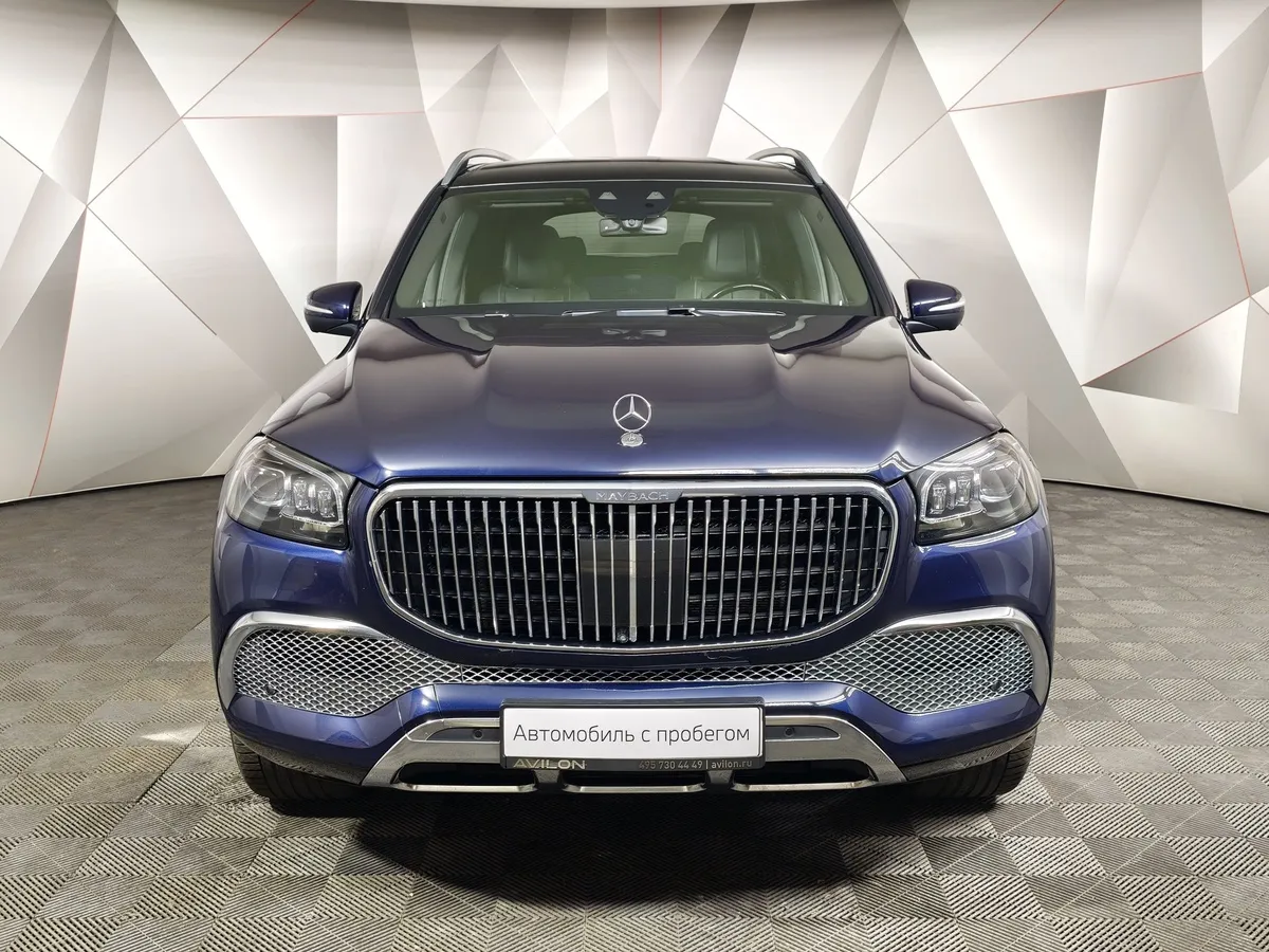 Mercedes-Benz GLS 600 9G-Tronic 4Matic (558 л.с.) Синий в АВИЛОН. Слайд №7