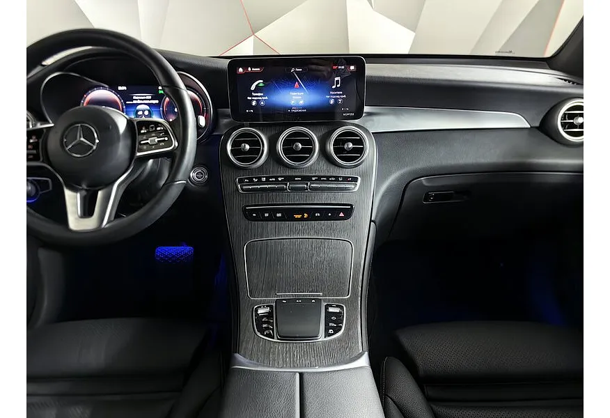 Mercedes-Benz GLC Купе 220 d 9G-TRONIC 4MATIC (194 л.с.) Premium Черный в АВИЛОН. Слайд №15