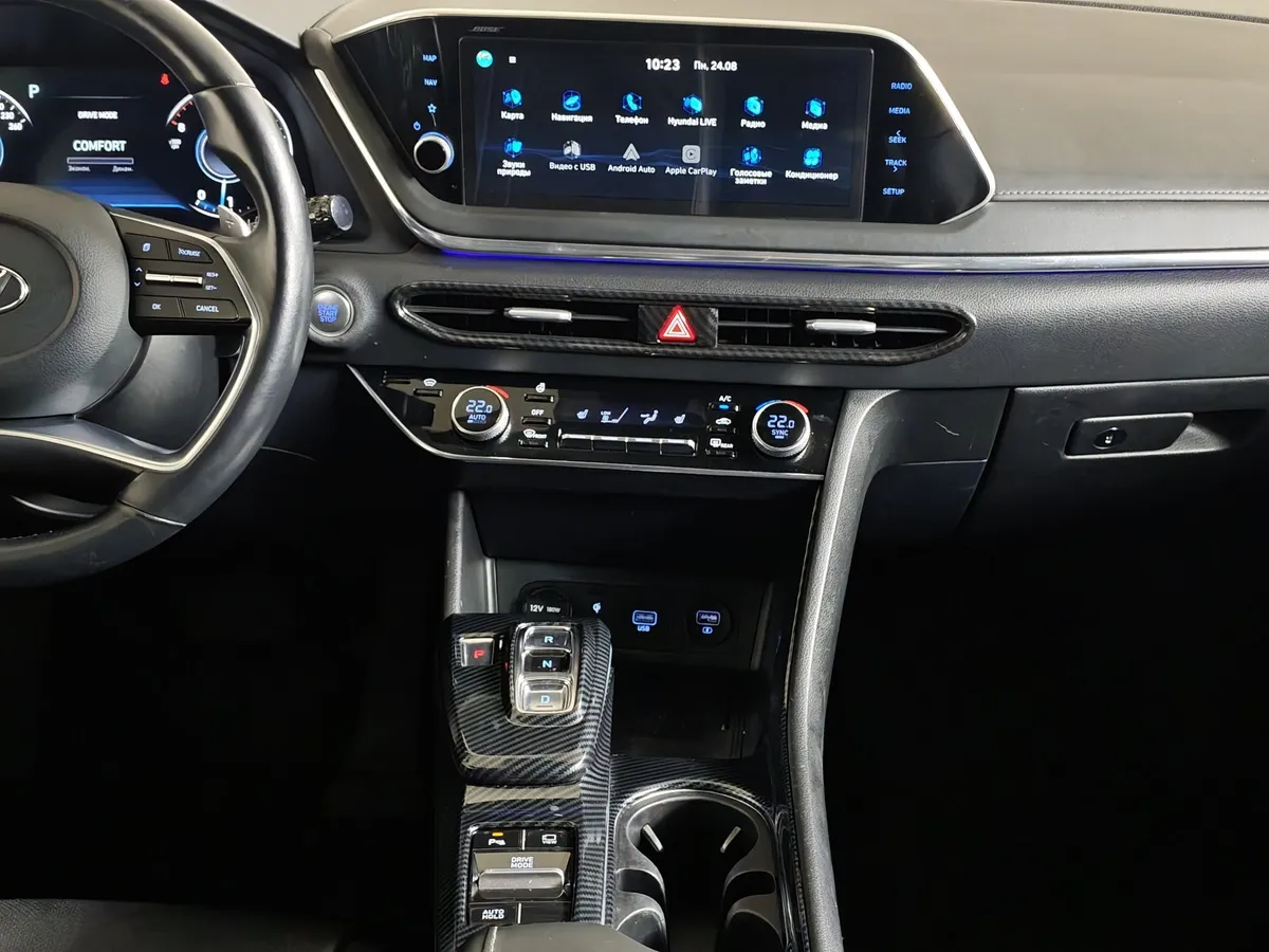 Hyundai Sonata 2.0 MPI (150 л.с.) Style Серый в АВИЛОН. Слайд №15