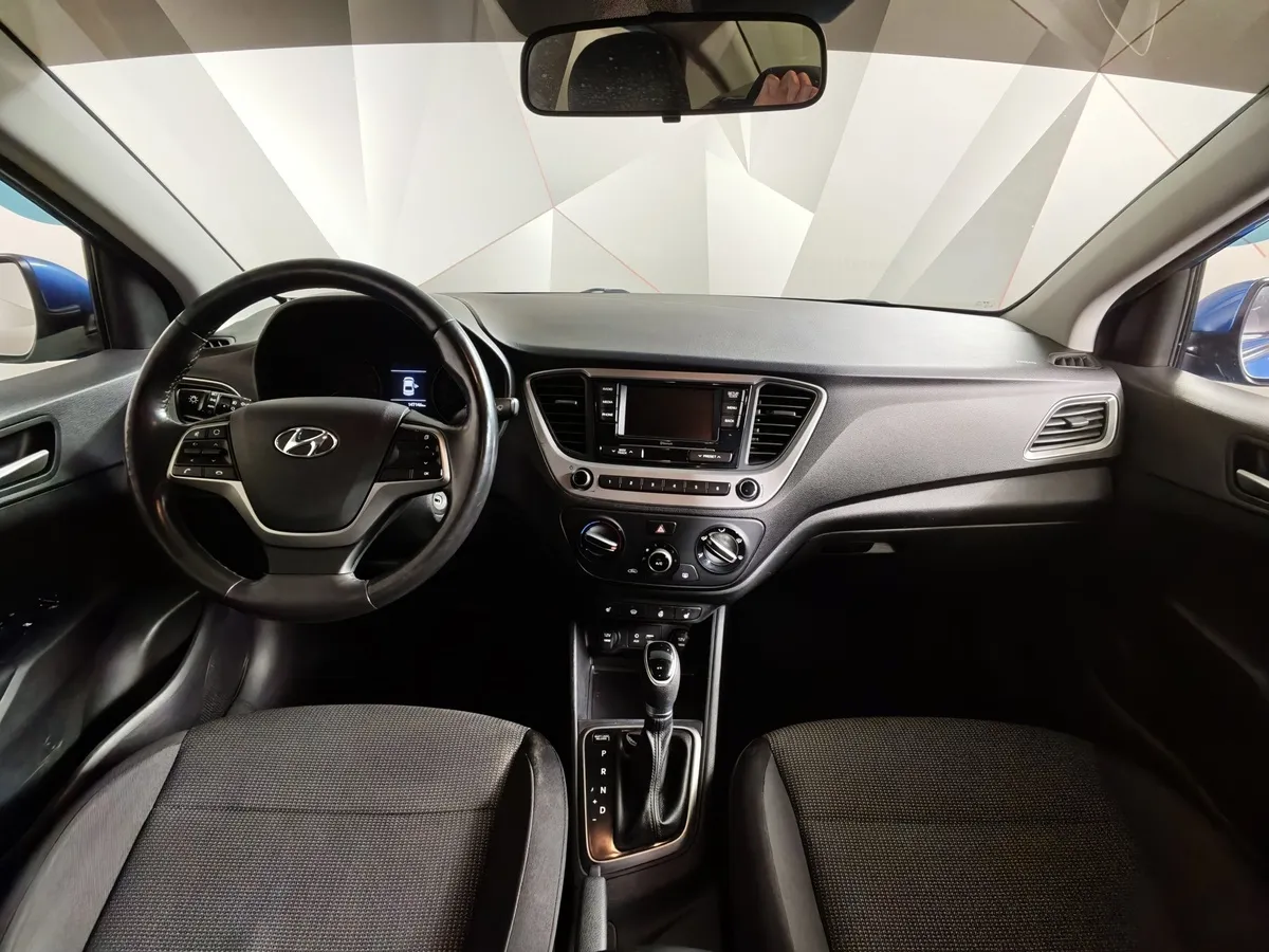 Hyundai Solaris 1.6 AT (123 л.с.) Active Plus Синий в АВИЛОН. Слайд №13