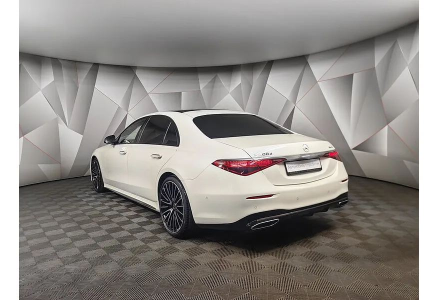 АВИЛОН - Mercedes-Benz S-Класс S 400 d 9G-Tronic 4Matic (330 л.с.) Premium Белый - slide 6