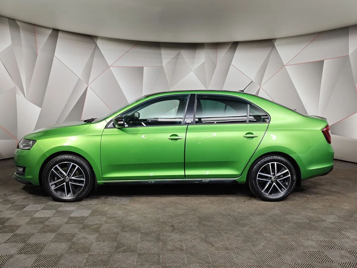 Skoda Rapid 1.4 TSI DSG (125 л.с.) Active Зеленый в АВИЛОН. Слайд №5