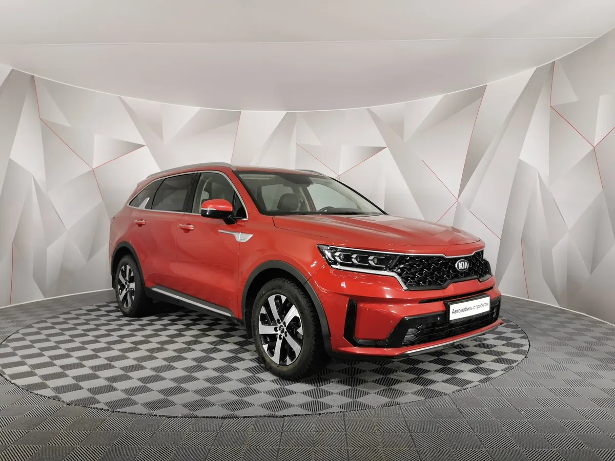 Kia Sorento 2.2 CRDi 4WD DCT (199 л.с.) Luxe Красный в АВИЛОН. Слайд №3