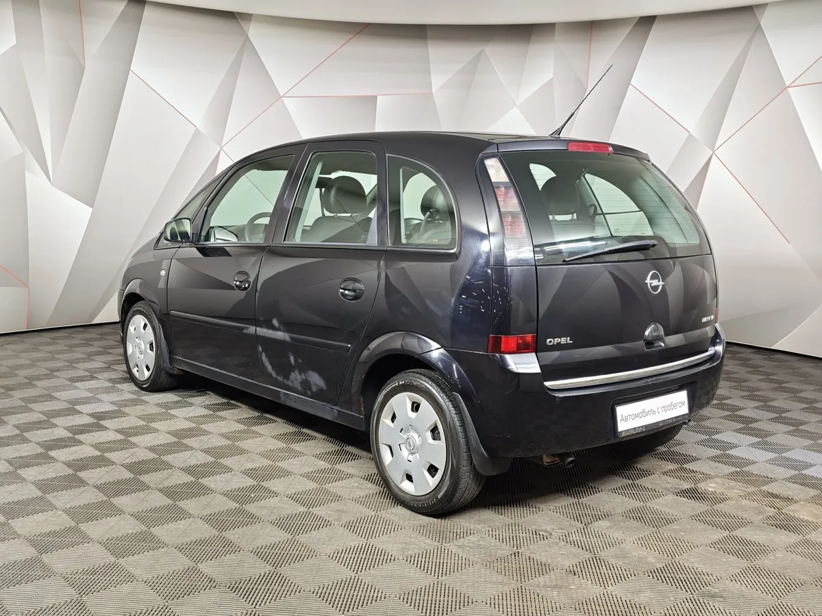 Opel Meriva 1.6 Twinport MT (105 л.с.) Черный в АВИЛОН. Слайд №4