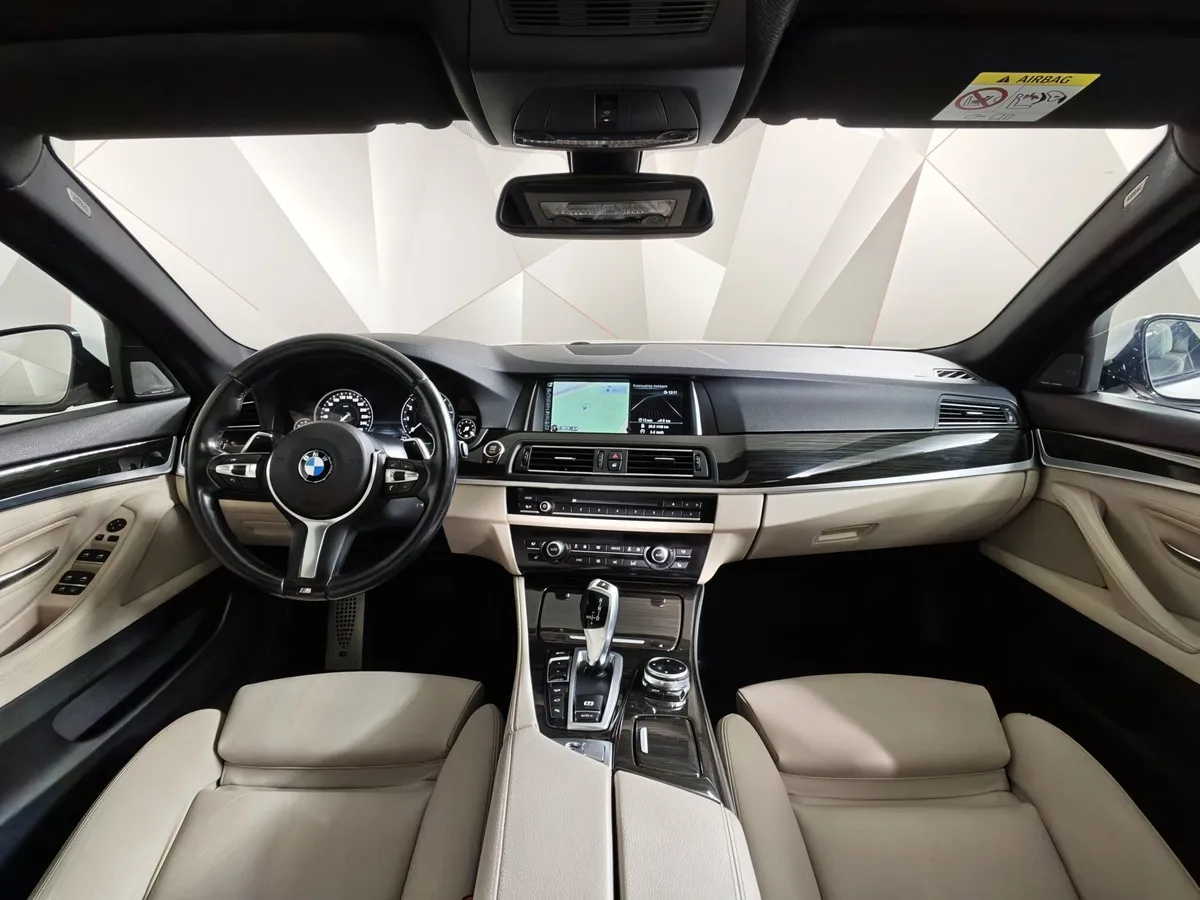 BMW 5 серия 535i xDrive Steptronic (306 л.с.) Белый в АВИЛОН. Слайд №10