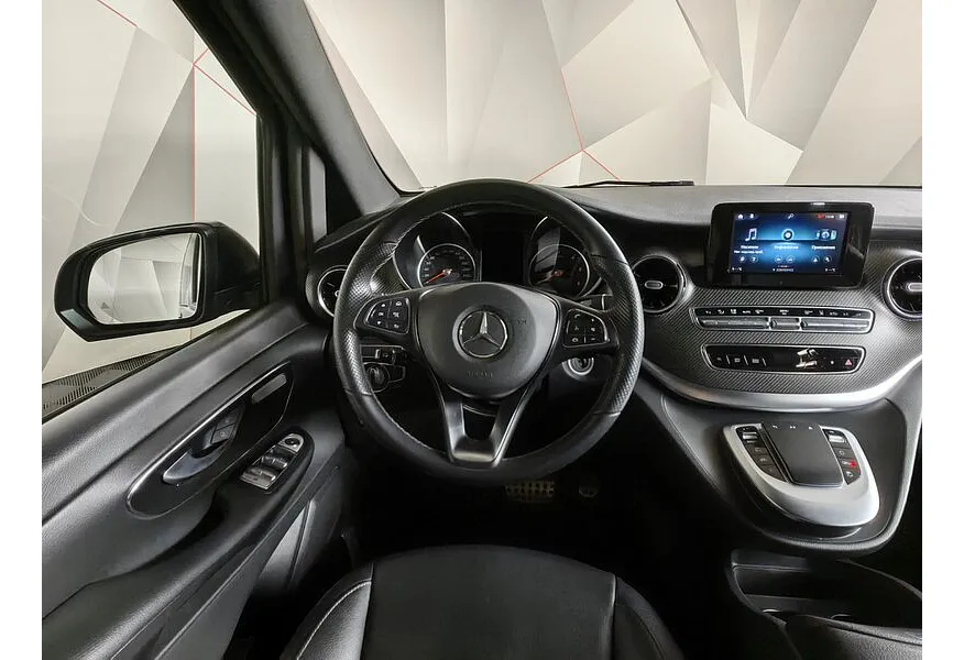 Mercedes-Benz V-Класс V 250 d 9G-Tronic L2 4MATIC (190 л.с.) AMG Line Черный в АВИЛОН. Слайд №19