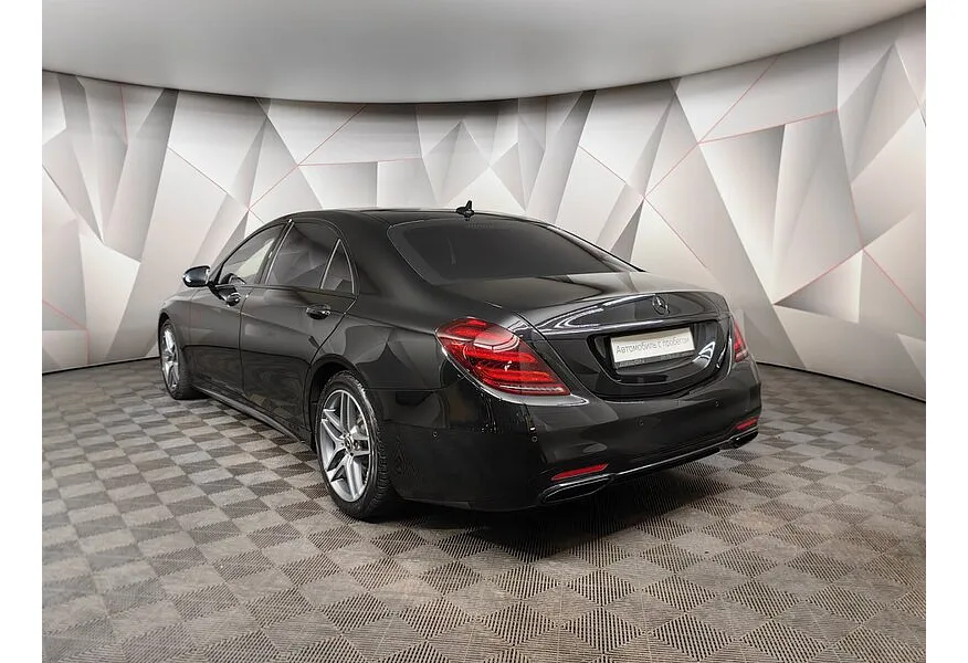 Mercedes-Benz S-Класс S 350 d 9G-Tronic 4Matic длинная база (249 л.с.) Черный в АВИЛОН. Слайд №4