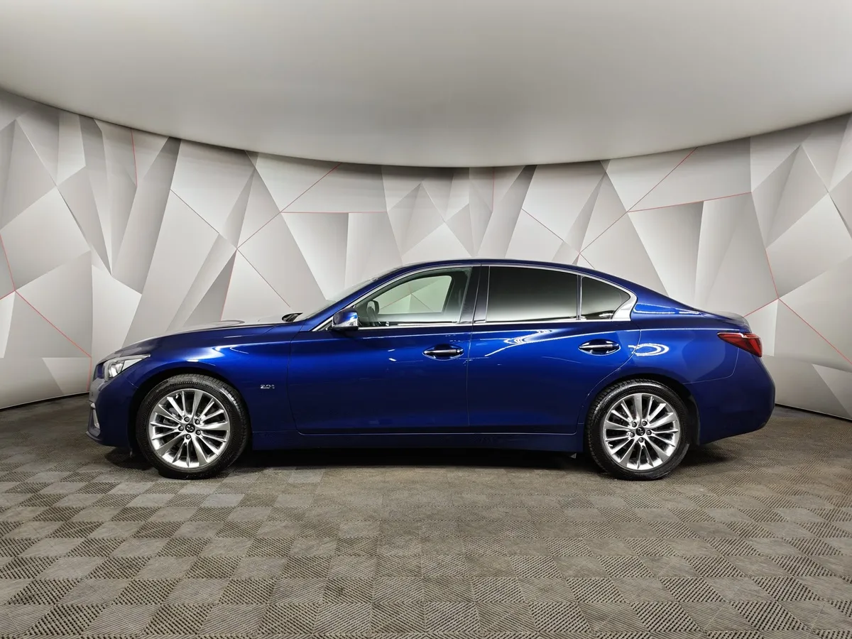 Infiniti Q50 2.0 T AT (211 л.с.) Синий в АВИЛОН. Слайд №5