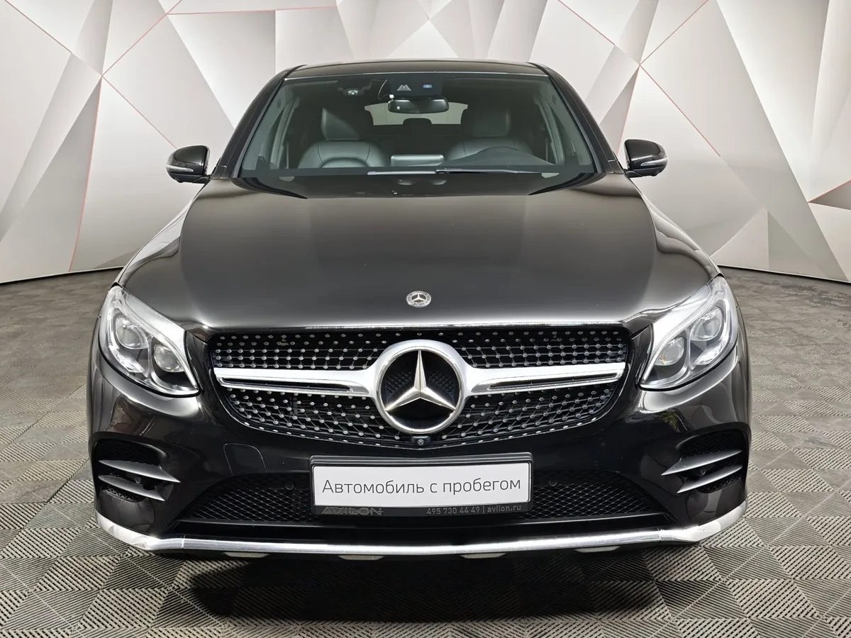 Mercedes-Benz GLC Купе 300 d 9G-TRONIC 4MATIC (245 л.с.) Premium Черный в АВИЛОН. Слайд №7