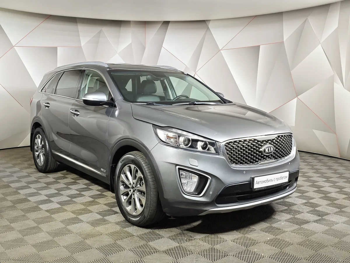 Kia Sorento 2.2 CRDi AT AWD (200 л.с.) Серый в АВИЛОН. Слайд №3