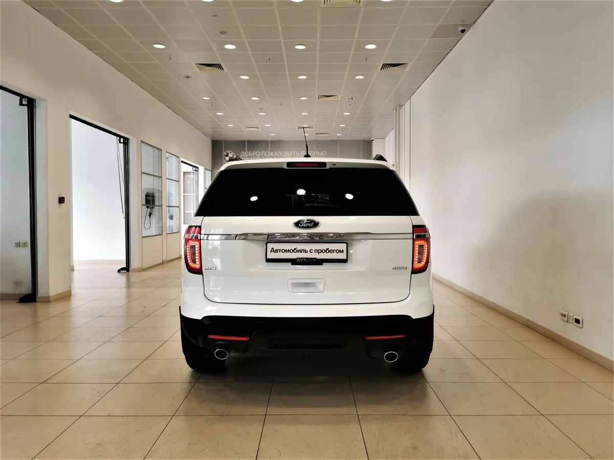 Ford Explorer 3.5 SelectShift 4WD (249 л.с.) Limited Plus Белый в АВИЛОН. Слайд №8