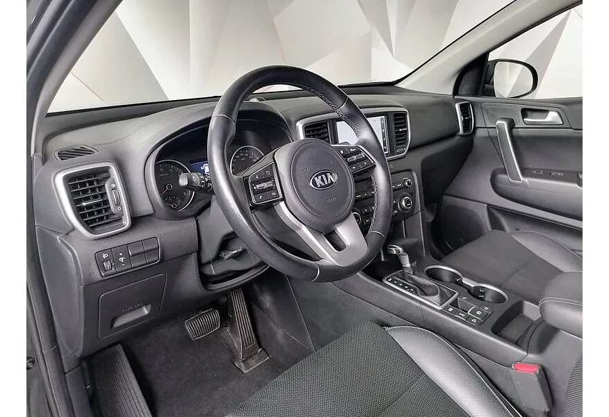 Kia Sportage 2.0 MPI AT 4WD (150 л.с.) Comfort Черный в АВИЛОН. Слайд №19
