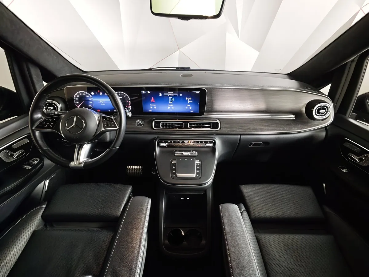 Mercedes-Benz V-Класс V 300 L2 4Matic 9G-Tronic (239 л.с.) Черный в АВИЛОН. Слайд №14