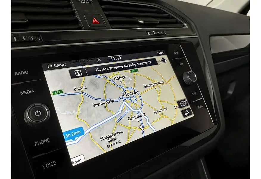 Volkswagen Tiguan 1.4 TSI 4Motion AT (150 л.с.) Exclusive Черный в АВИЛОН. Слайд №22