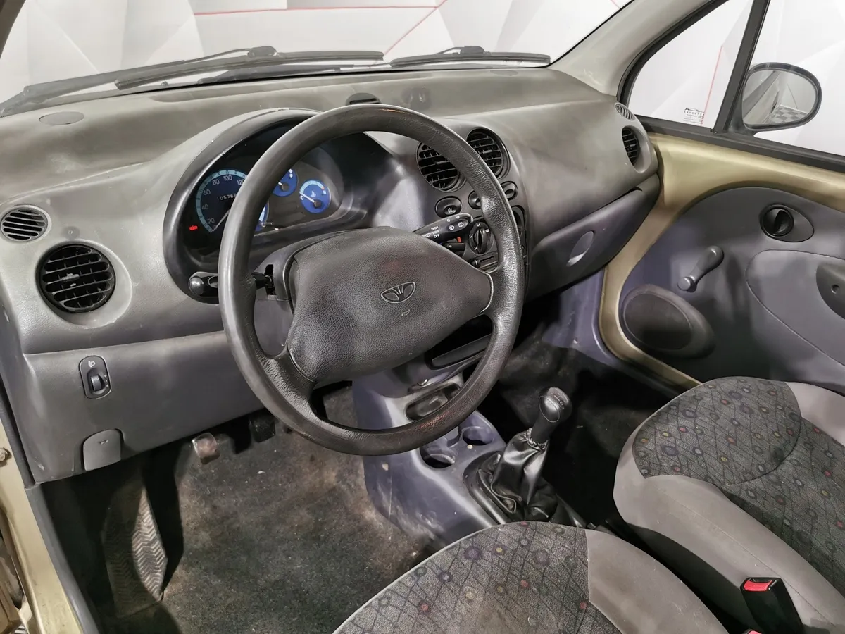 Daewoo Matiz 0.8 MT (52 л.с.) Бежевый в АВИЛОН. Слайд №18