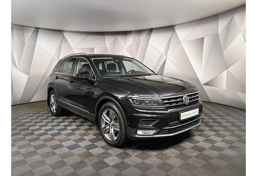 Volkswagen Tiguan 2.0 TDI 4Motion DSG (150 л.с.) Sportline Черный в АВИЛОН. Слайд №2