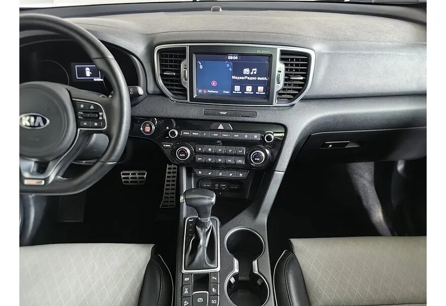 Kia Sportage 1.6 DCT 4WD (177 л.с.) GT Line Белый в АВИЛОН. Слайд №15