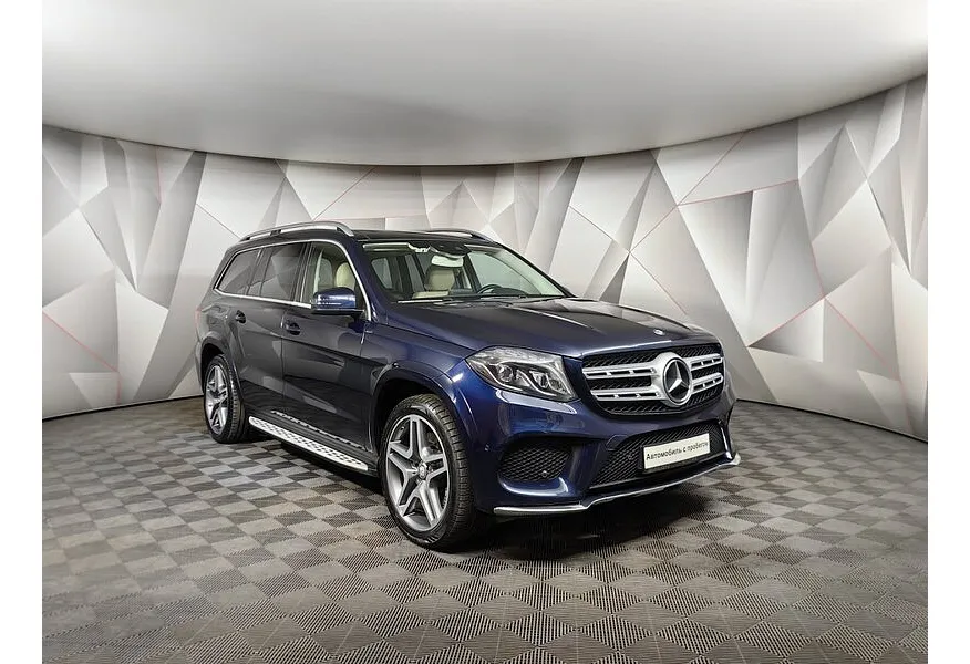 Mercedes-Benz GLS 400 4MATIC 9G-TRONIC (333 л.с.) Особая серия Синий в АВИЛОН. Слайд №3